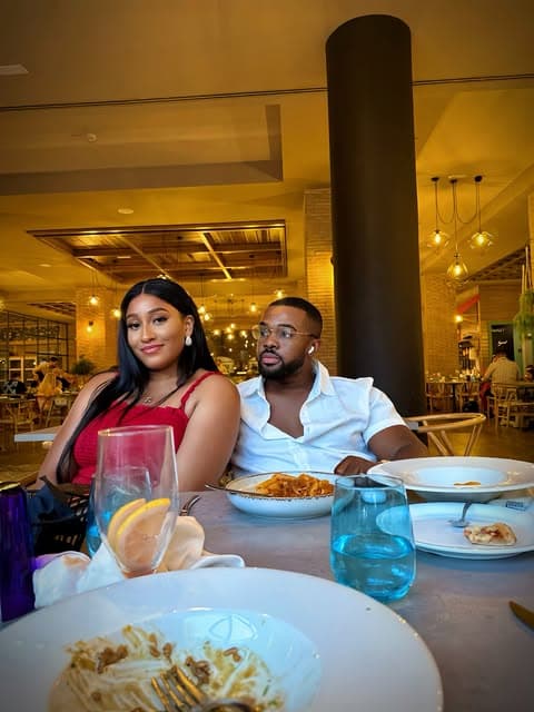Williams Uchembah and his wife Brunella