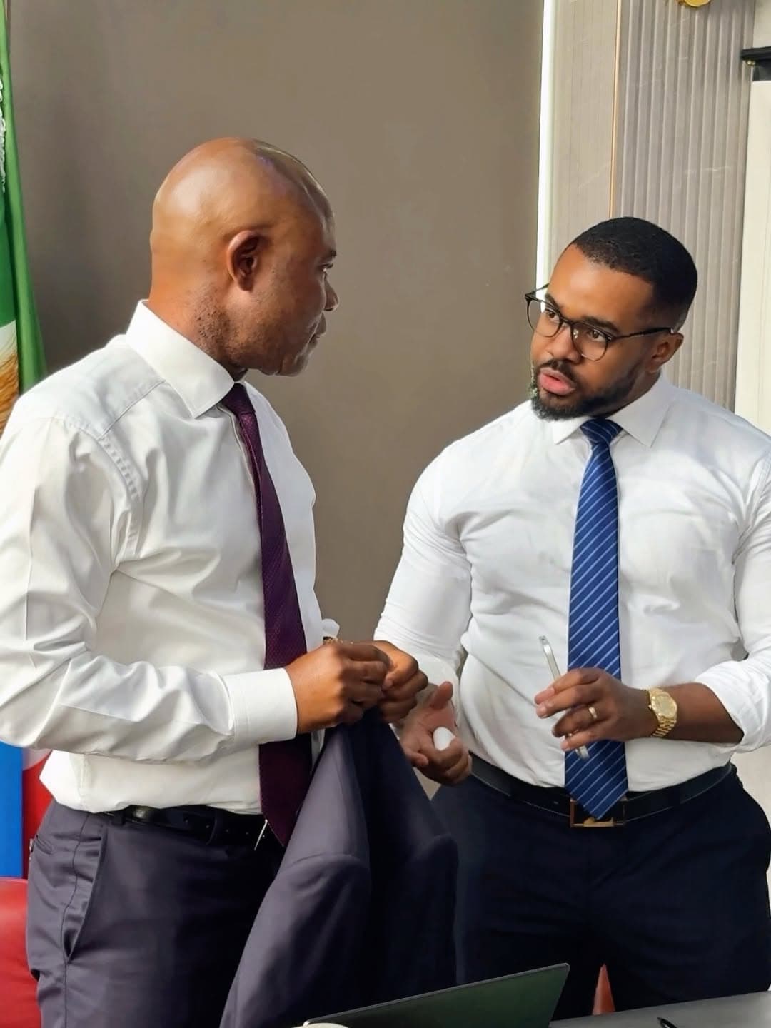 Williams Uchembah in government